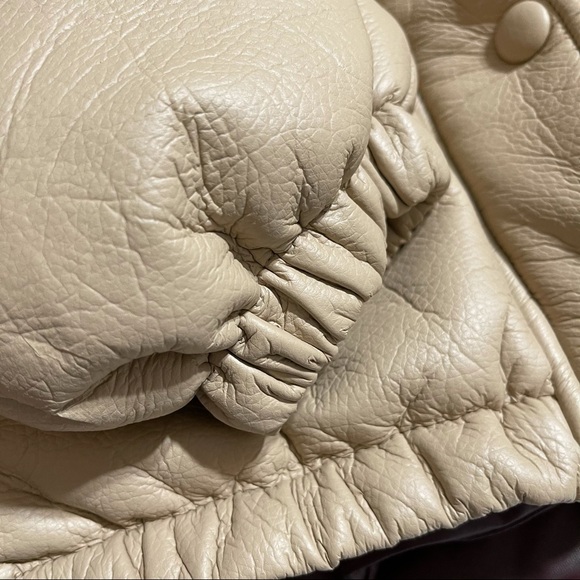 🔥LAST 1🔥NWT Zara Faux Leather Padded Jacket - Picture 12 of 13